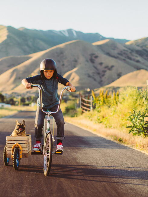 2/ À bicyclette, avec ou sans Paulette !