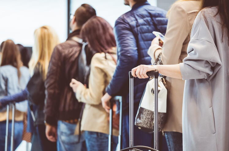 enregistrement aeroport vacances